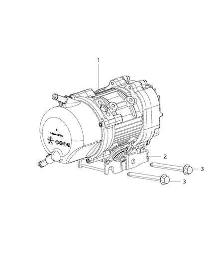 2020 Jeep Wrangler  Pump-Power Steering Diagram for 68434555AD