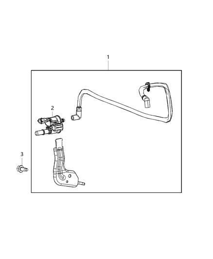 2021 Ram 1500  CANISTER PURGE Diagram for 68441926AB