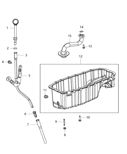 2014 Dodge Dart  Screw Diagram for 68095100AA