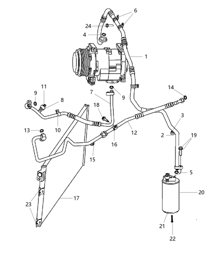 2013 Dodge Viper  Bolt-TORX Diagram for 6506254AA