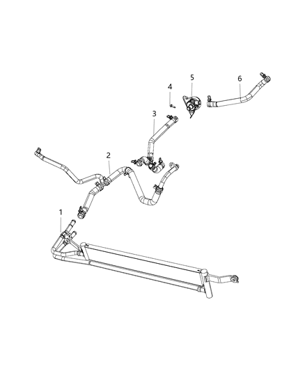 2021 Ram 1500  COOLANT Diagram for 68335575AC