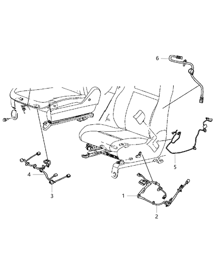 2013 Chrysler Town & Country  Wiring-Jumper Diagram for 68140968AA