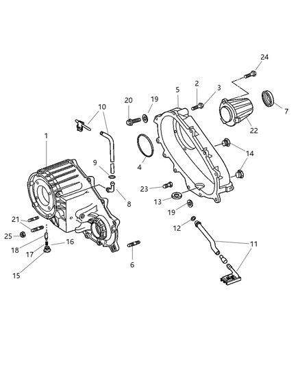 2012 Jeep Liberty  Screw Diagram for 68027032AA