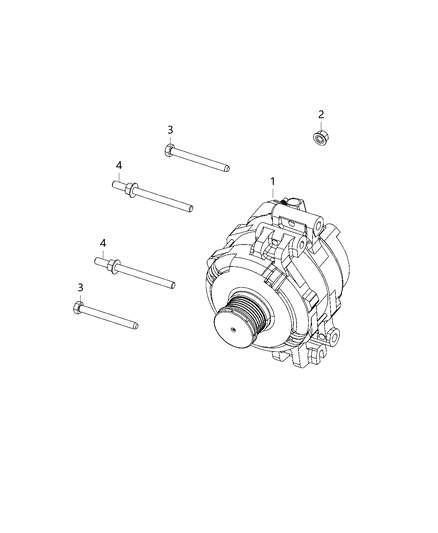 2020 Ram 1500  Engine Diagram for 68329852AD