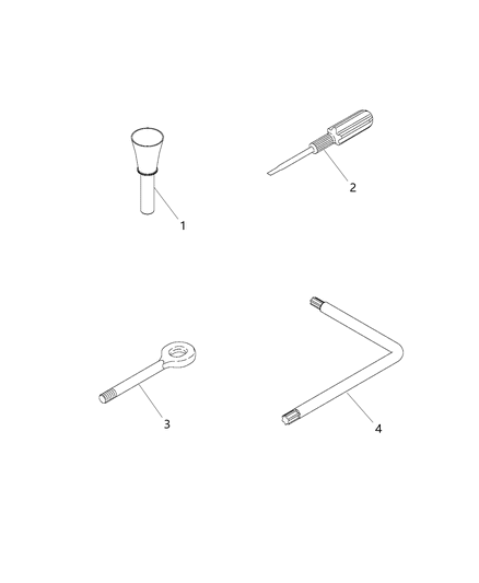 2020 Jeep Renegade  FUNNEL-Fuel Tank Filler Tube Diagram for 68460521AA