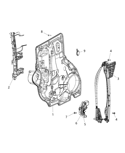 2020 Chrysler Pacifica  Screw-HEXAGON Head Diagram for 6511691AA