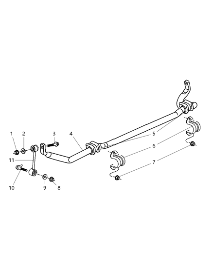 2005 Jeep Liberty  Bolt-HEXAGON Head Diagram for 6506984AA
