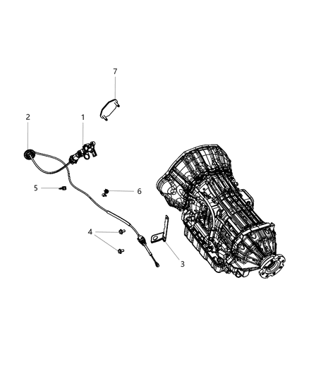 2020 Ram 3500  Pin-Cable Routing Diagram for 68147042AB