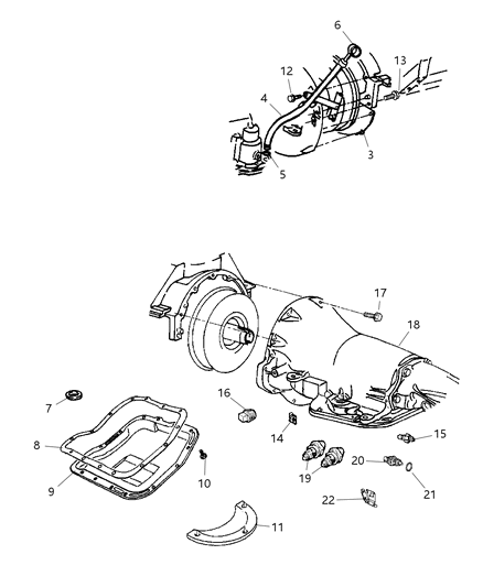 2006 Dodge Ram 2500 Bolt-HEXAGON Head Diagram for 6034249