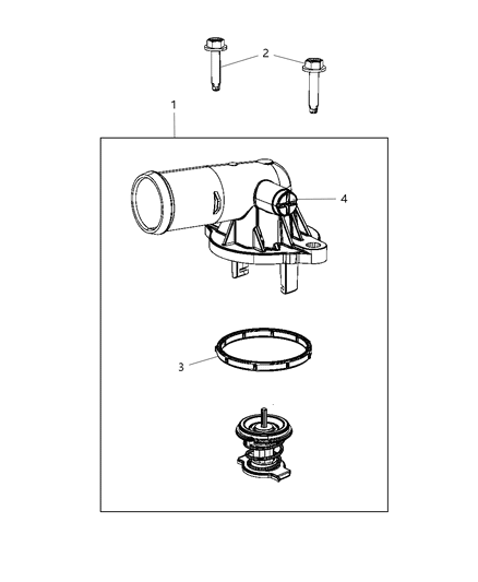 2018 Jeep Wrangler  Fitting-BLEEDER Diagram for 68280413AB