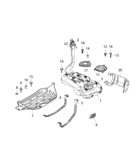 2018 Jeep Renegade  Screw-Pan Head Diagram for 6509783AA