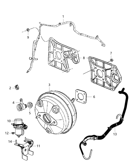 2015 Jeep Wrangler  Pump-Air Diagram for 4581581AB