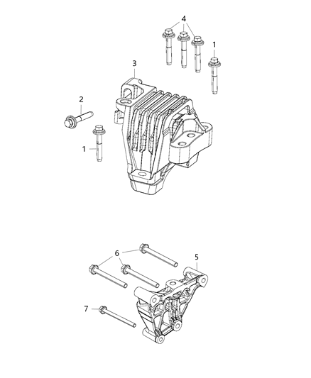 2020 Jeep Cherokee  Insulator Diagram for 68192832AF