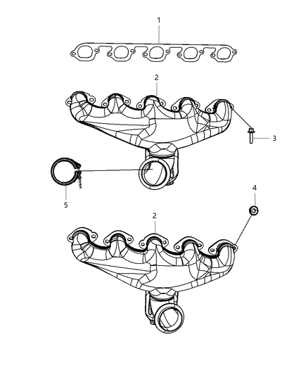 2008 Dodge Viper  Bolt-HEXAGON FLANGE Head Locking Diagram for 6508687AA