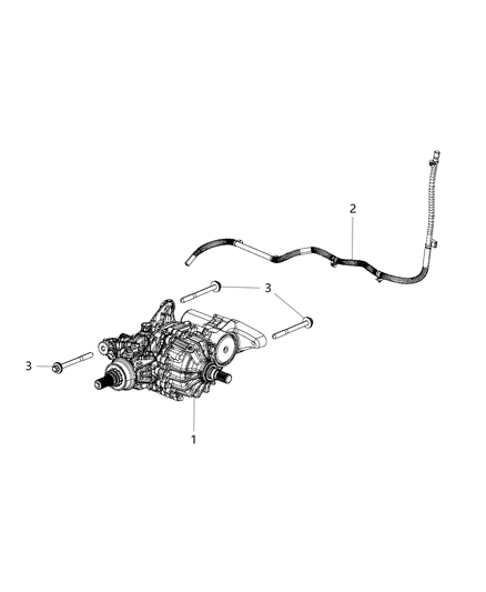 2018 Jeep Compass  Bolt-TORX Head Diagram for 68248046AA
