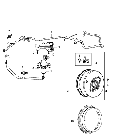 2020 Dodge Durango  Vacuum Diagram for 68443859AA