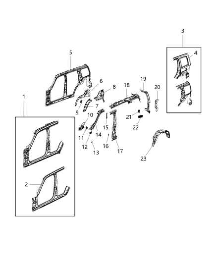 2008 Jeep Liberty Plate-Tapping Diagram for 55359708AA
