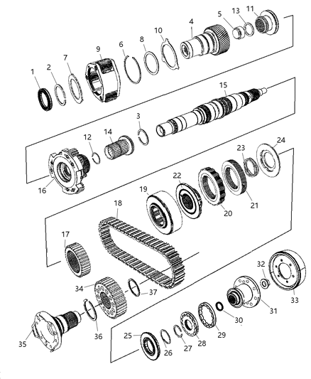 2010 Jeep Grand Cherokee  Ring Diagram for 5143748AA