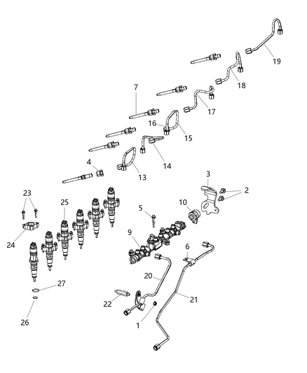 2019 Ram 3500  Fuel Diagram for 68444790AA