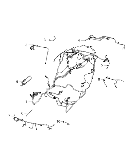 2015 Chrysler 300  Wiring-Jumper Diagram for 68060322AE