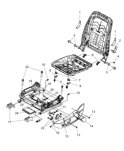 2005 Chrysler 300 Module-Seat Memory Diagram for 4602440AH