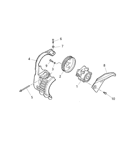 2020 Ram ProMaster City  Power Steering Diagram for 68456706AA