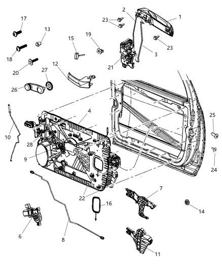 2012 Ram 1500  Screw Diagram for 68051462AA