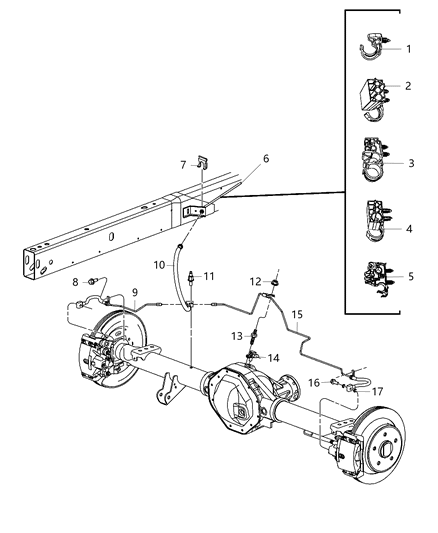 2020 Ram 3500  Nut-Hexagon Diagram for 6035723