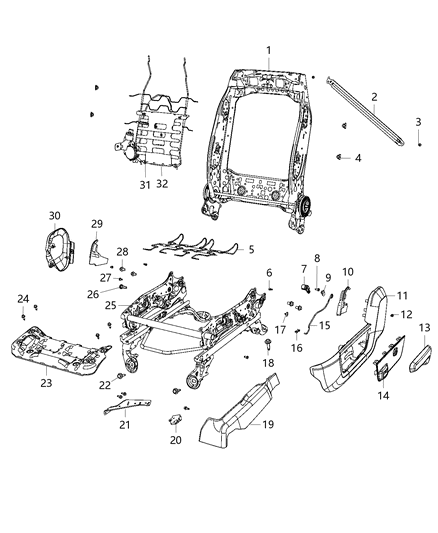 2019 Ram 5500  Link Diagram for 68050498AB