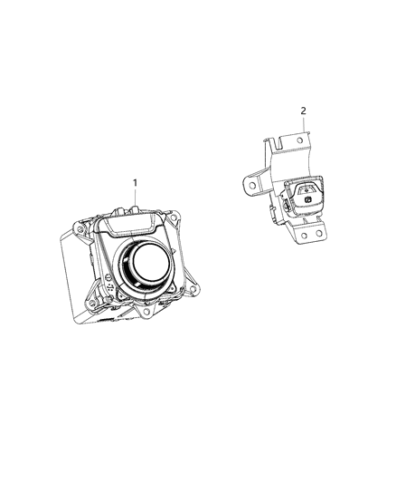 2016 Chrysler 200  Switch-Brake Diagram for 68159619AD