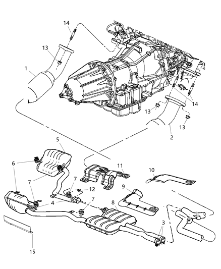 2008 Dodge Challenger Shield-Spare Tire Diagram for 4780895AB