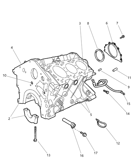 1998 Dodge Intrepid  Plug-Core Diagram for 4663941