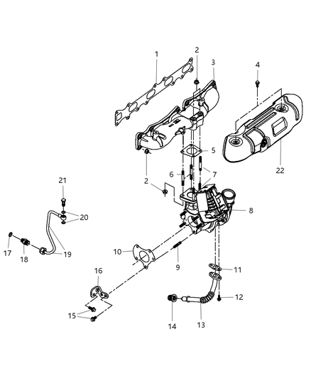 2007 Jeep Wrangler  Screw Diagram for 5072688AA