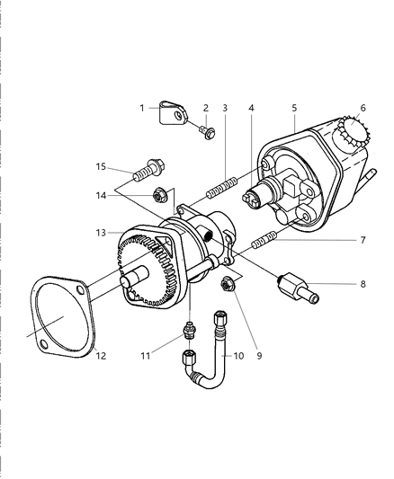 1997 Dodge Ram 3500  Stud Diagram for 4429823