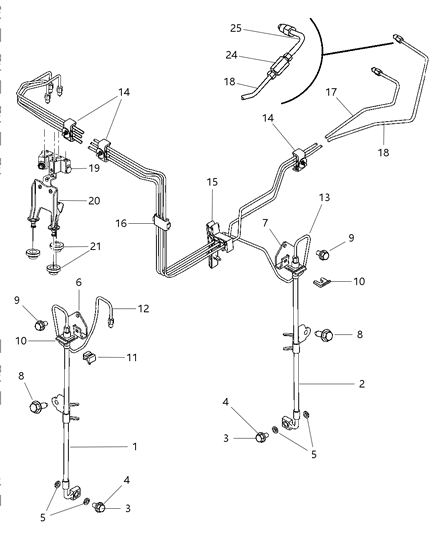 2006 Chrysler 300 Screw-HEXAGON Head Diagram for 6101818