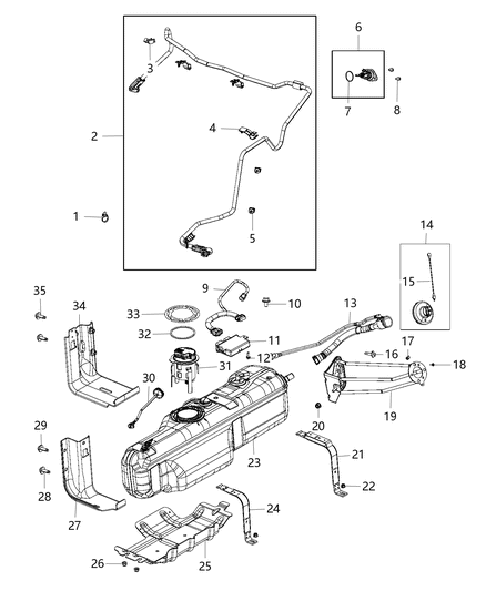 2014 Ram 4500  Ring-Lock Diagram for 68101173AA