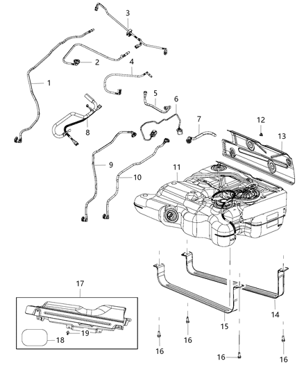 2014 Dodge Grand Caravan  Wiring-Jumper Diagram for 4721754AB