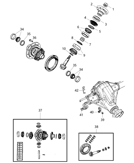 2017 Jeep Wrangler  Bolt-HEXAGON FLANGE Head Diagram for 68003274AA
