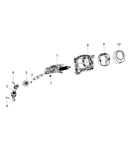 2019 Ram 1500  Bolt Diagram for 6512008AA