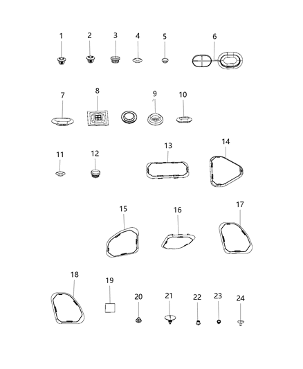 2014 Ram ProMaster 3500  Plug-Body Diagram for 68095811AA