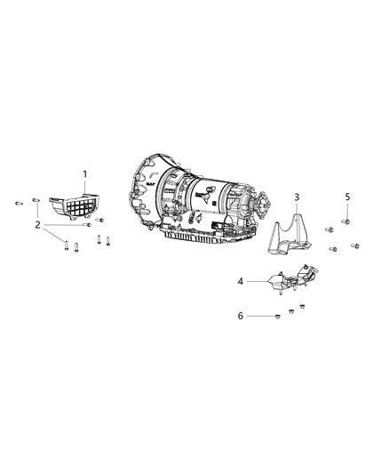2020 Ram 1500  Support Diagram for 68264823AC