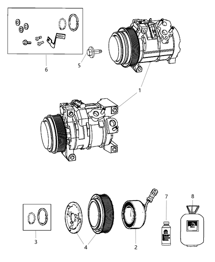 2013 Ram C/V  Air Conditioning Diagram for 2AMA1104AA