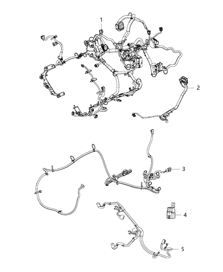 2014 Ram ProMaster 3500  Wiring-Glow Plug Diagram for 68226966AA