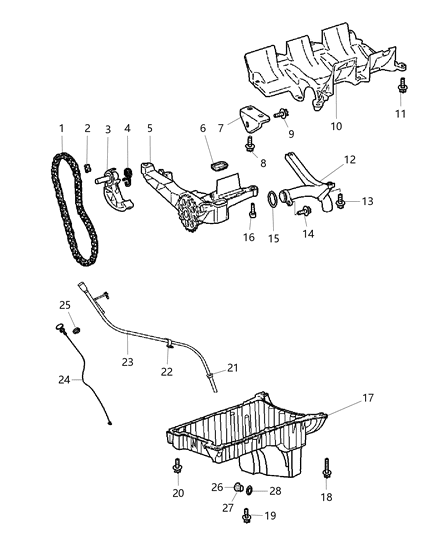 2007 Jeep Grand Cherokee  Plug-Drain Diagram for 5175340AA