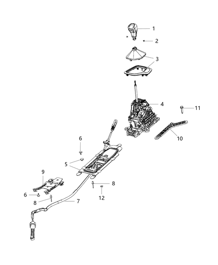 2018 Jeep Compass  Screw-FLANGE Head Diagram for 6511591AA