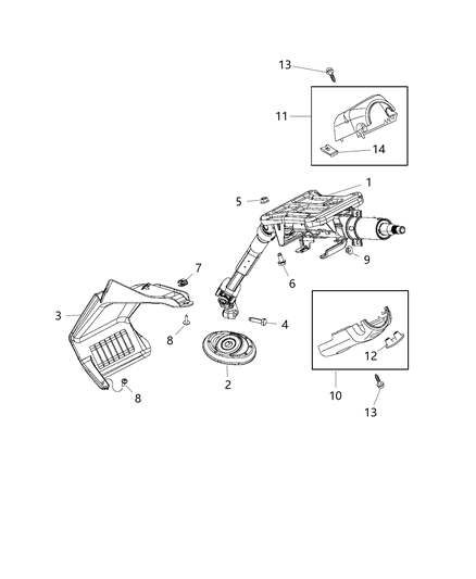 2015 Ram ProMaster 1500  Screw Diagram for 6106447AA