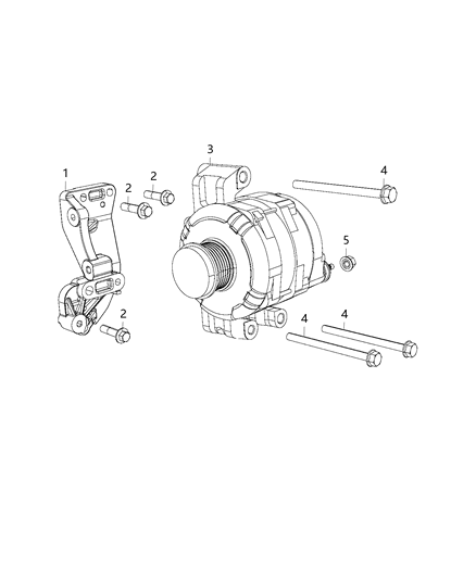 2020 Jeep Cherokee  Engine Diagram for 68324893AB