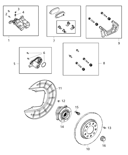 2020 Jeep Renegade  Cap-BLEEDER Diagram for 68120776AA