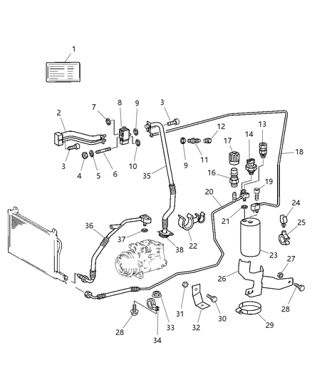 2005 Dodge Sprinter 3500  Valve-Charging Diagram for 5098396AA