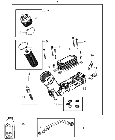2012 Jeep Wrangler  Bolt Diagram for 6104084AA